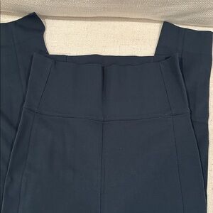 M.M.Lafleur The Stella Deep Sea High-Rise Ponte Knit Leggings Size 8 Dark Green